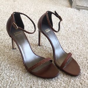 Stuart weitzman leather heels